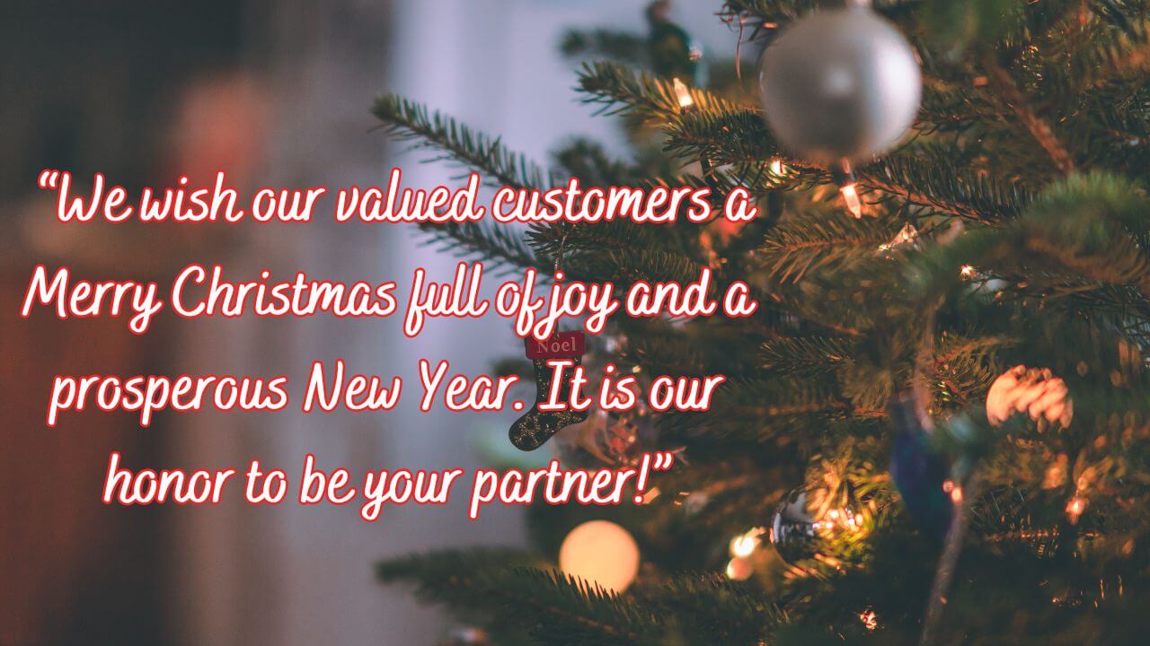 loi chuc giang sinh bang tieng anh 9