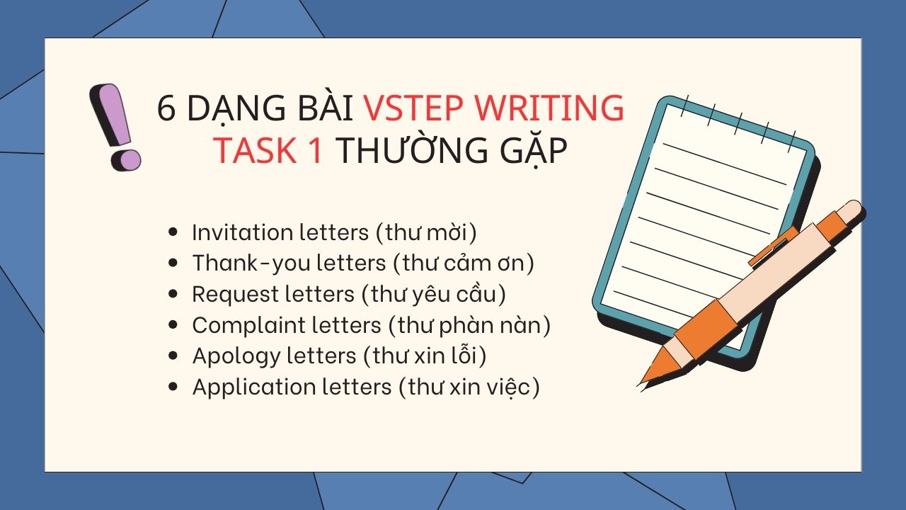 vstep writing task 1 3